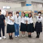 富士宮高校会議所のメンバーは、絵画で、富士宮を元気にの活動を行っています。